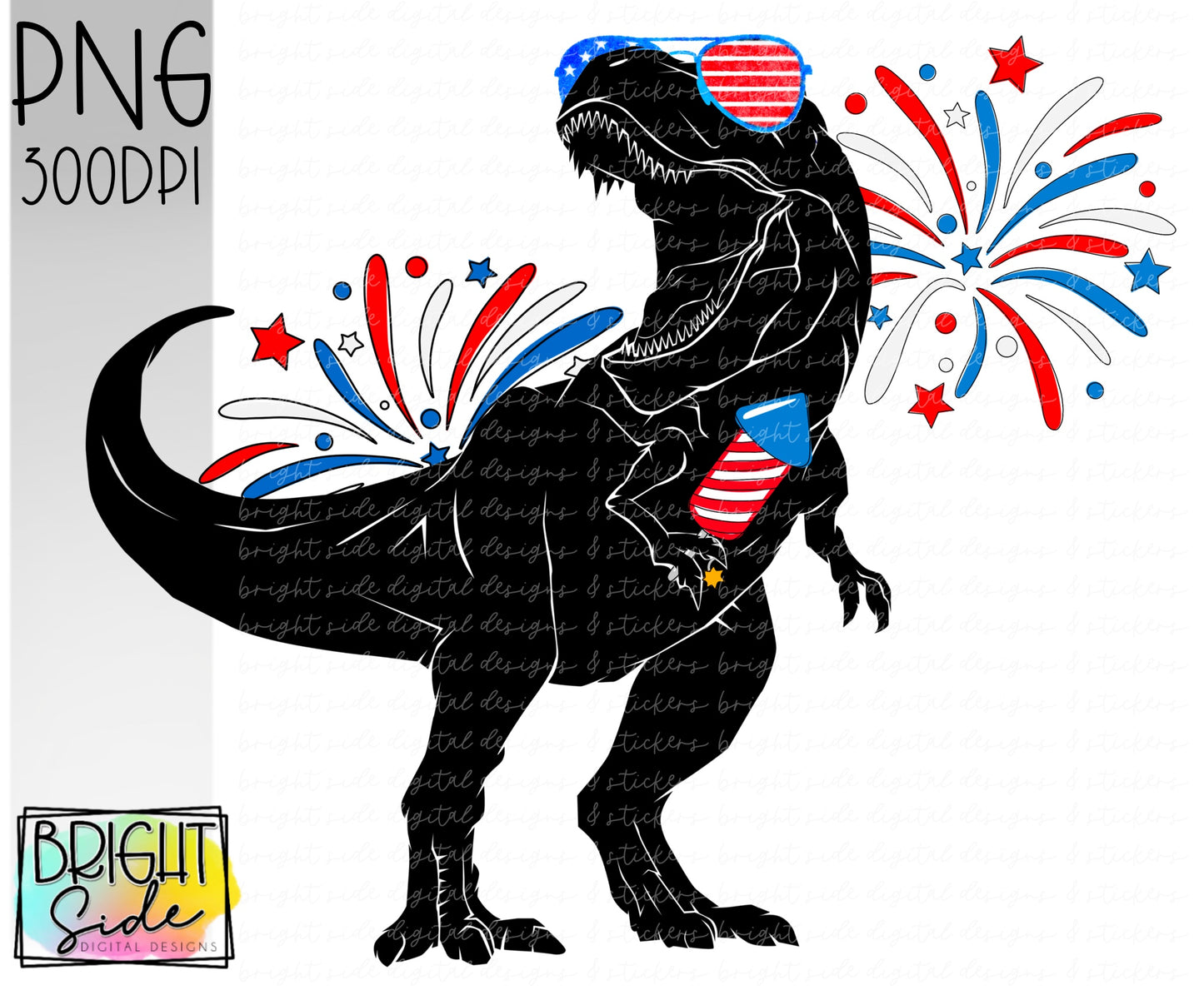 Patriotic Dinosaur