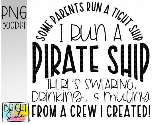 I run a pirate ship