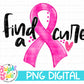 Find a cure -pink ribbon