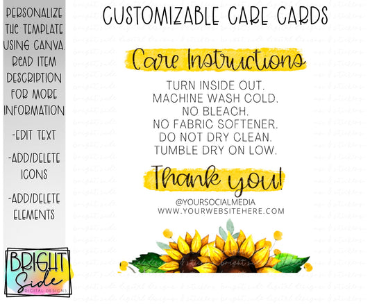 Sunflower Card Cards