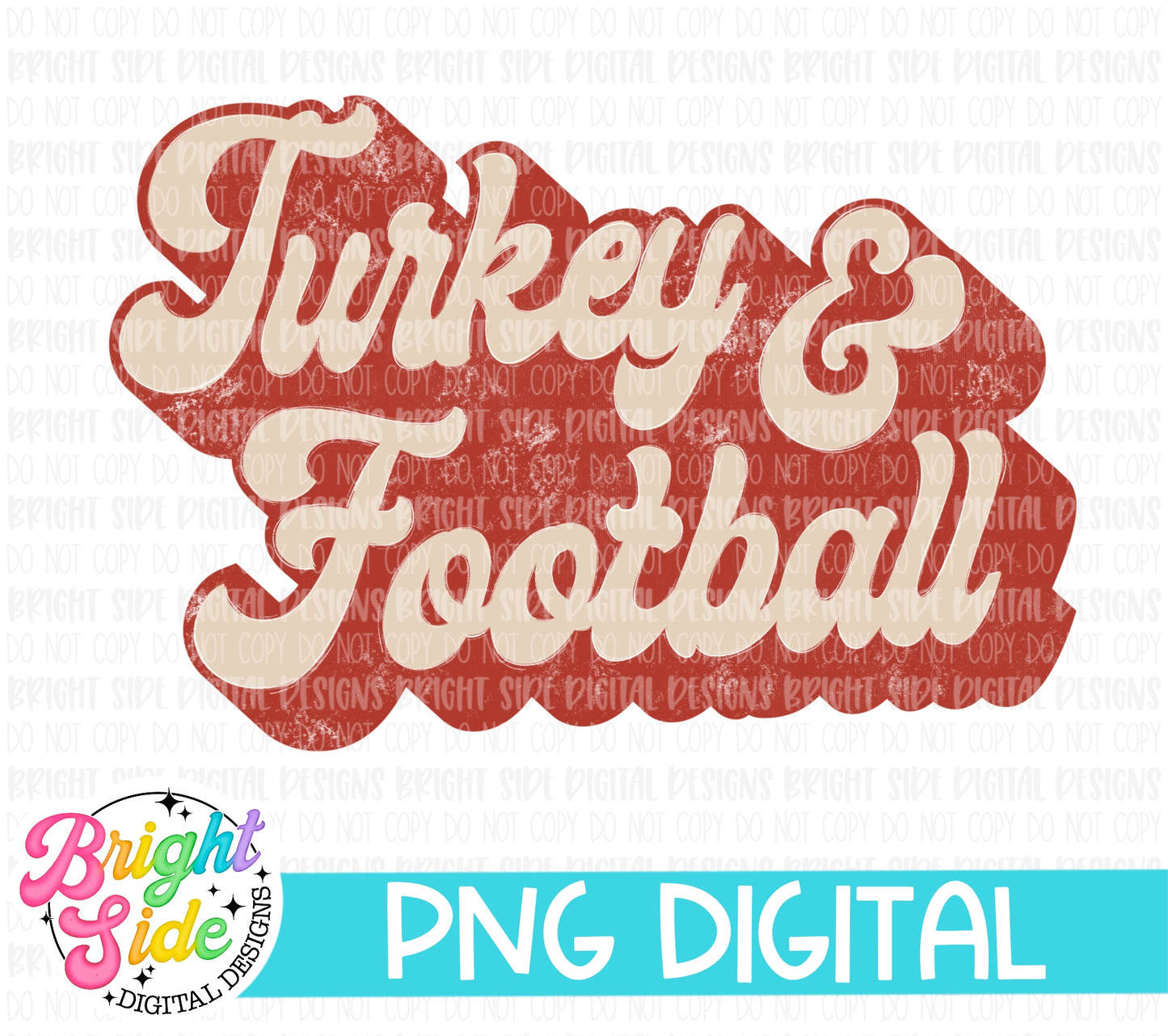 Retro Turkey and Football