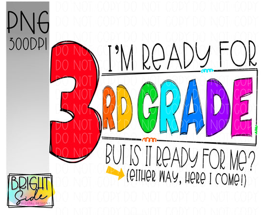 I’m Ready for 3rd grade