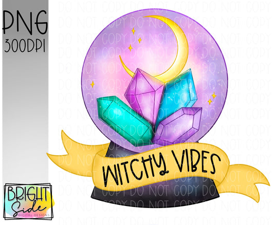 Witchy Vibes crystal ball