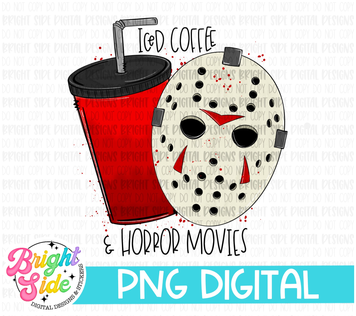 Iced coffee & horror movies