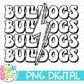 Bulldogs - single colored School mascot design