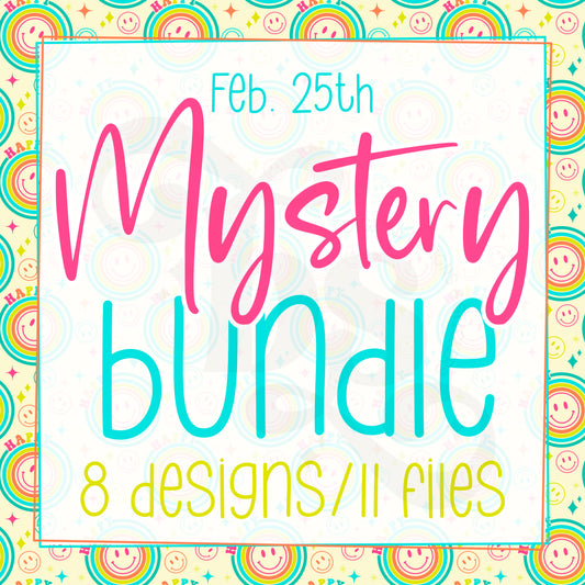 2/25 Mystery Bundle 8 designs (11 files)