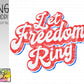 Let Freedom Ring vintage