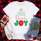 Peace Love Joy Christmas tree