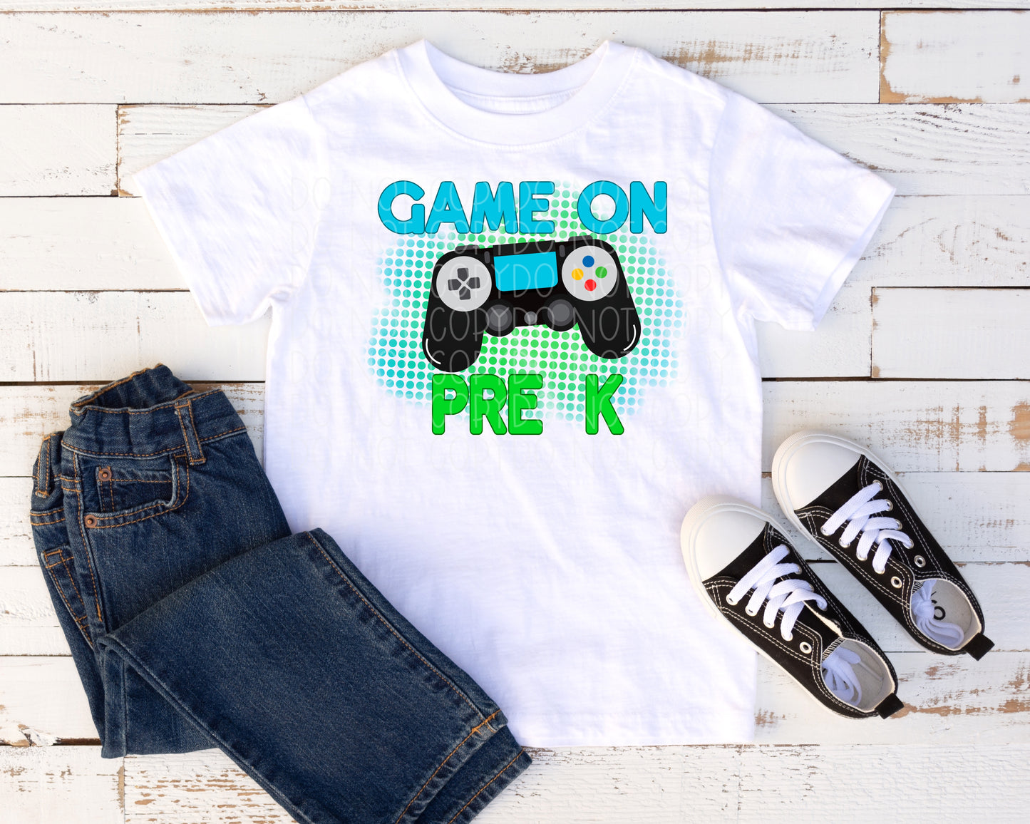Game on Pre-k -Green/Blue