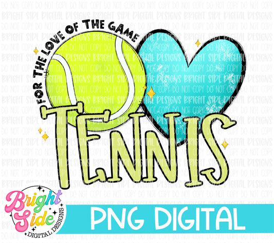 Love Of The Game- Tennis (Green)