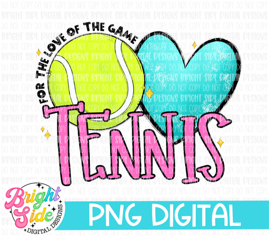 Love Of The Game- Tennis (Pink)