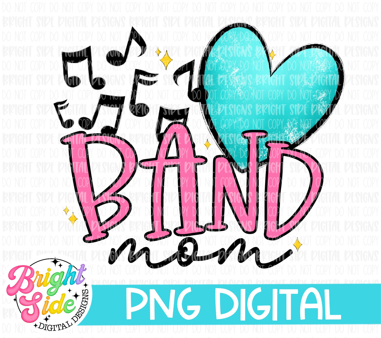 Band Mom -Pink